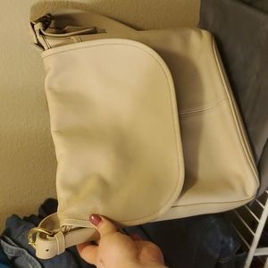 Coach Cream Satchel Bag
